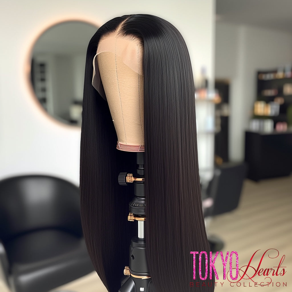 Brazilian Raw Straight Lace Front Wig (HD Lace)