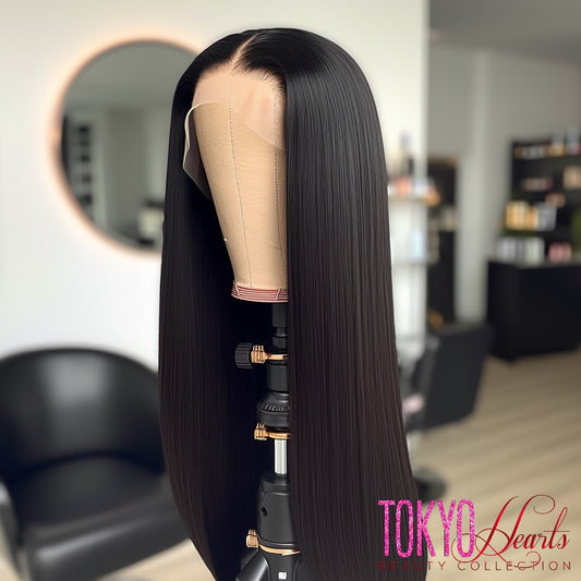Brazilian Raw Straight Lace Front Wig (HD Lace)