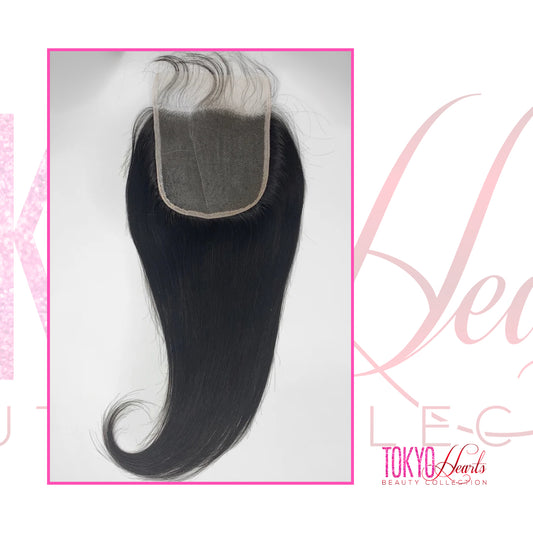 5x5 Brazilian Straight Lace Closure (HD Lace)