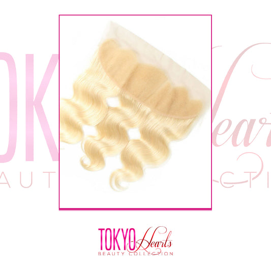 13x4 Brazilian Body Wave Lace Frontal 613 (HD Lace)