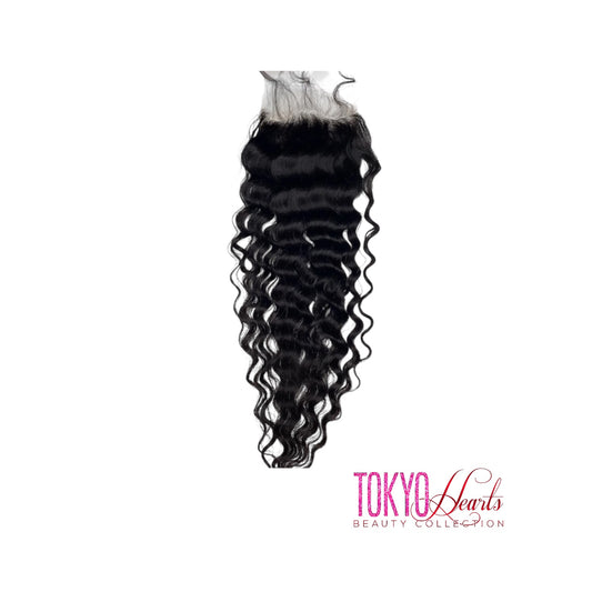 2x6 Brazilian Burmese Wavy/Curly Lace Closure (HD Lace)