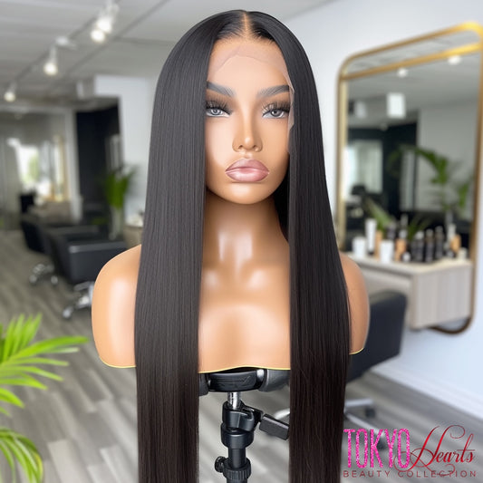 Brazilian Raw Straight Lace Front Wig (HD Lace)