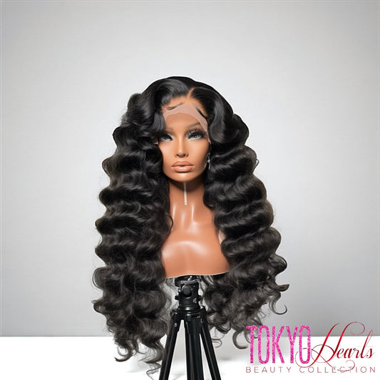 Brazilian Raw Deep Wave Lace Front Wig (HD Lace)
